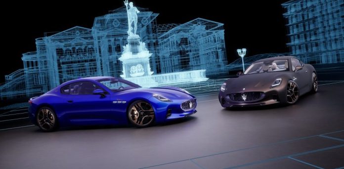 Maserati GranTurismo 110 ANNIVERSARIO Blu Inchiostro_Rame Folgore